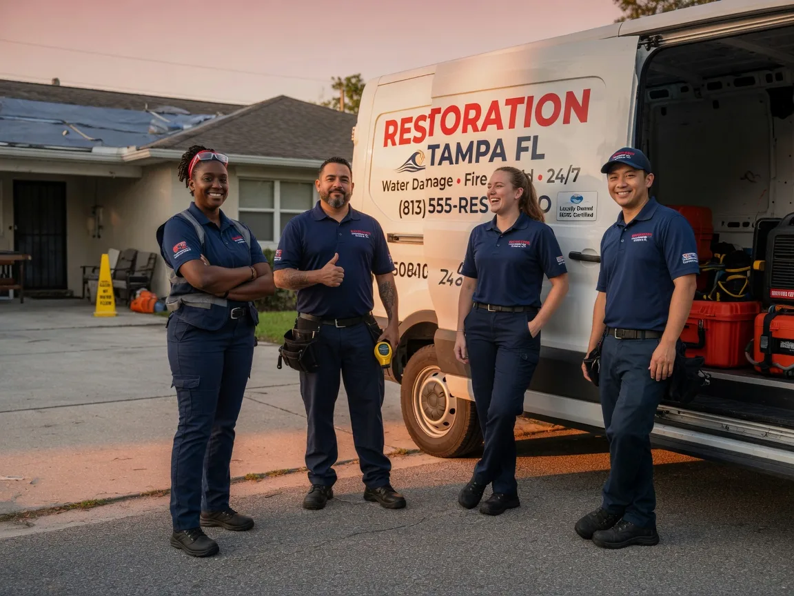 Water Damage Restoration company in Moss Point, MS